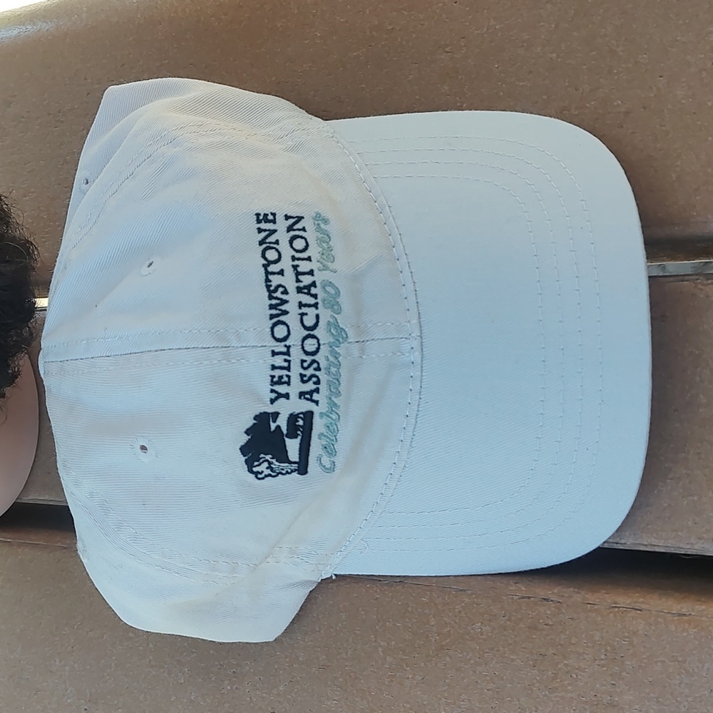 Yellowstone Association Celebrating 80 Years Embroidered Strapback Hat Cap New